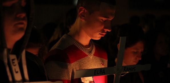 Vigil to Remember the Martyrs of El Salvador at the Ignatian Family Teach-In for Justice 2011